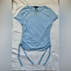 INC International Concepts Light Blue Short Sleeve Tee